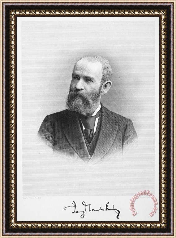 Others Jay Gould (1836-1892) Framed Print