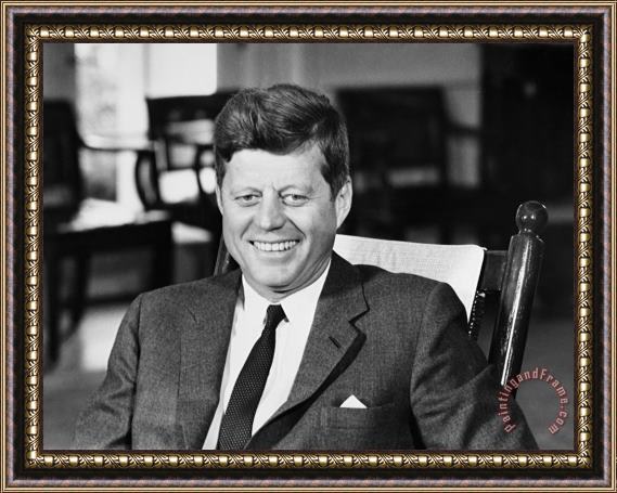 Others John F. Kennedy (1917-1963) Framed Painting