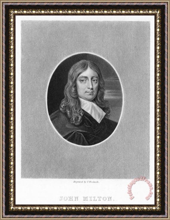 Others John Milton (1608-1674) Framed Painting