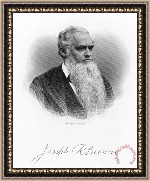 Others Joseph Rogers Brown (1810-1876) Framed Print