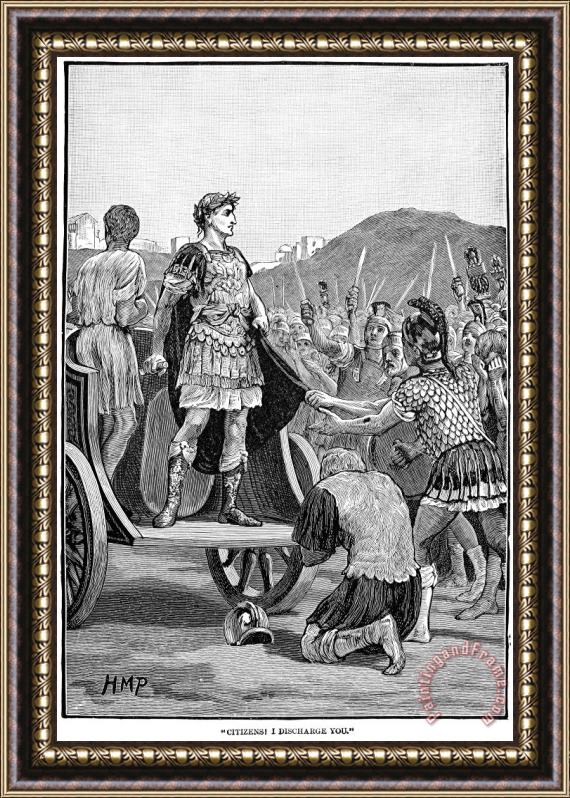 Others Julius Caesar (100 B.c.-44 B.c.) Framed Print