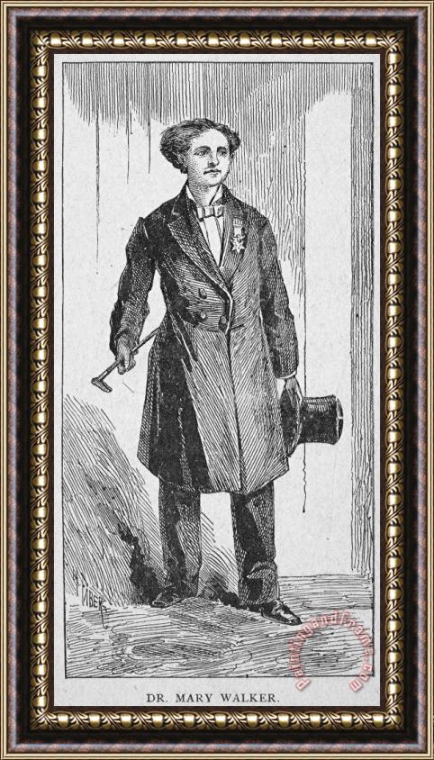 Others Mary Edwards Walker Framed Painting