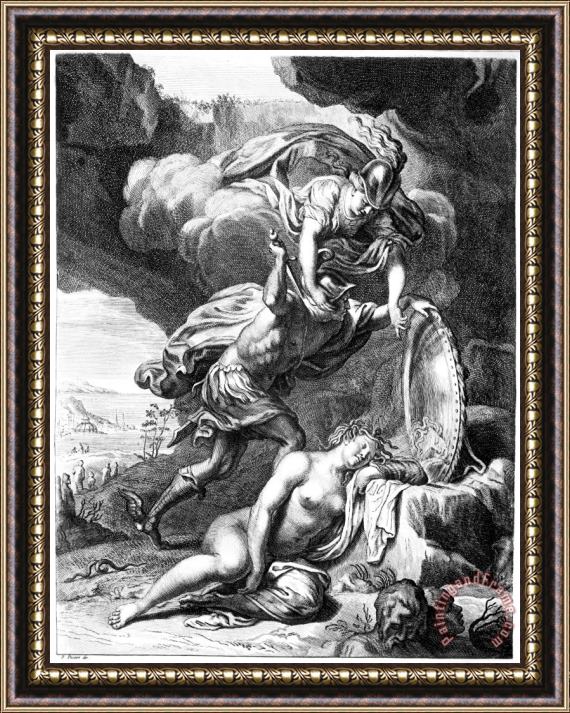 Others Mythology: Perseus Framed Print