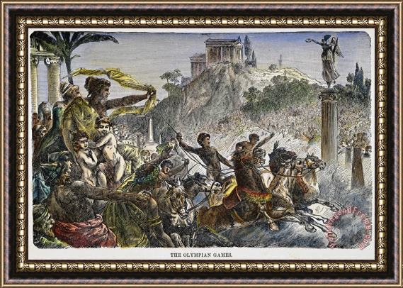 Others Olympic Games, Antiquity Framed Print