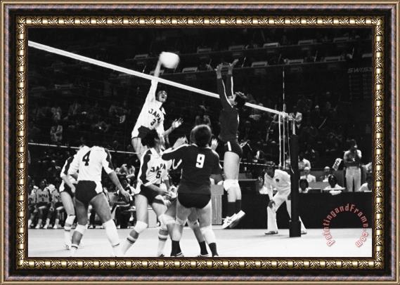 Others Olympics: Volleyball, 1976 Framed Painting