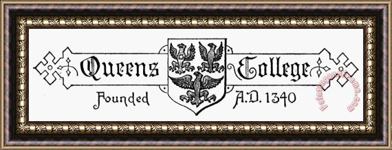 Others Oxford: Coat Of Arms Framed Print