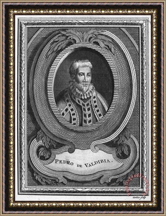 Others PEDRO de VALDIVIA (c1500-1553) Framed Painting