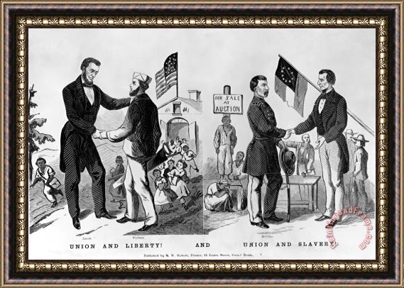 Others Presidential Campaign: 1864 Framed Painting