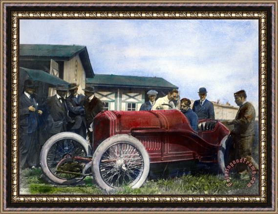 Others Race Car, 1914 Framed Print