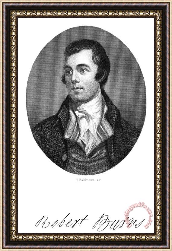 Others Robert Burns (1759-1796) Framed Print