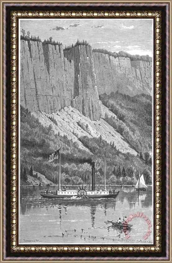 Others Robert Fultons Clermont Framed Print