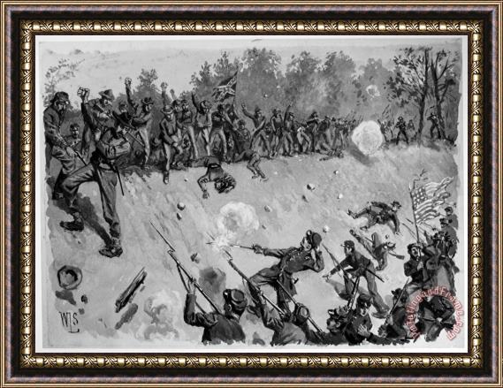 Others Second Bull Run, 1862 Framed Painting