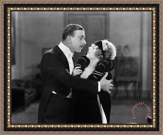 Others Silent Film Still: Couples Framed Painting