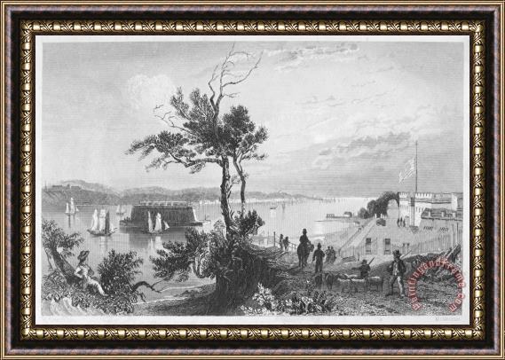 Others Staten Island Narrows Framed Print