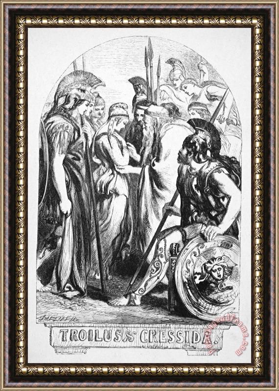 Others Troilus And Cressida Framed Print