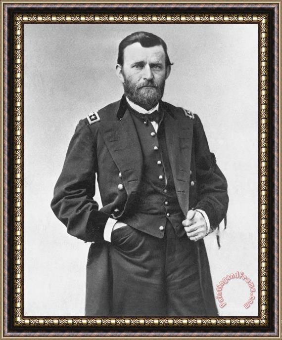Others Ulysses S. Grant (1822-1885) Framed Painting
