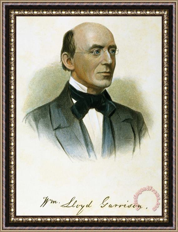Others William Lloyd Garrison Framed Painting