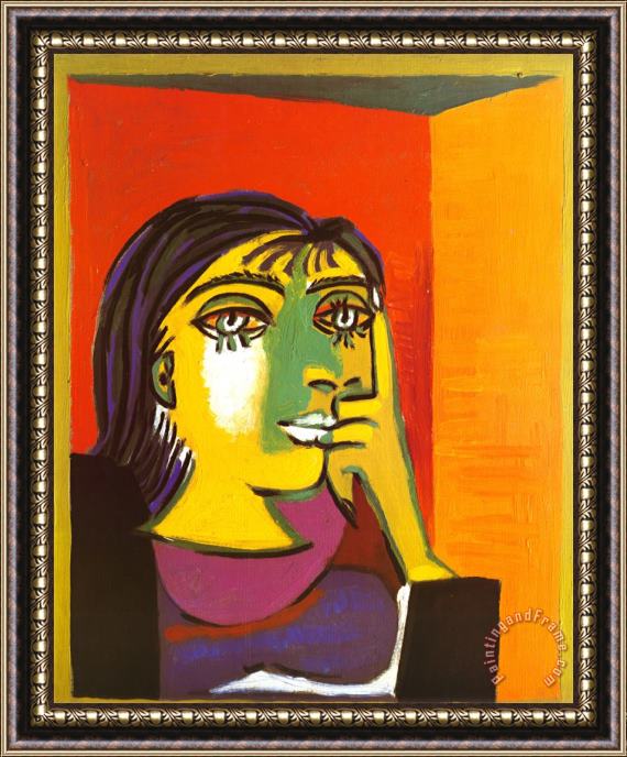 Pablo Picasso Dora Maar Framed Painting