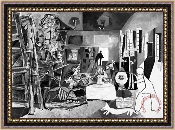 Pablo Picasso Las Meninas Framed Painting