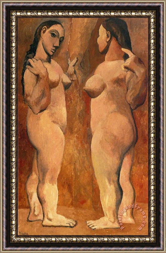 Pablo Picasso Two Nude Women 1906 1 Framed Print