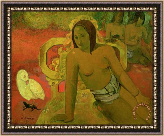 Paul Gauguin Vairumati Framed Print