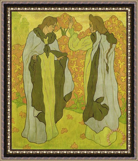Paul Ranson The Two Graces Framed Painting