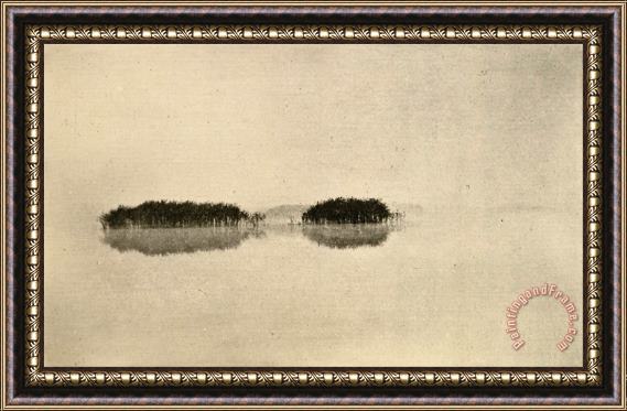 Peter Henry Emerson The Lone Lagoon Framed Painting