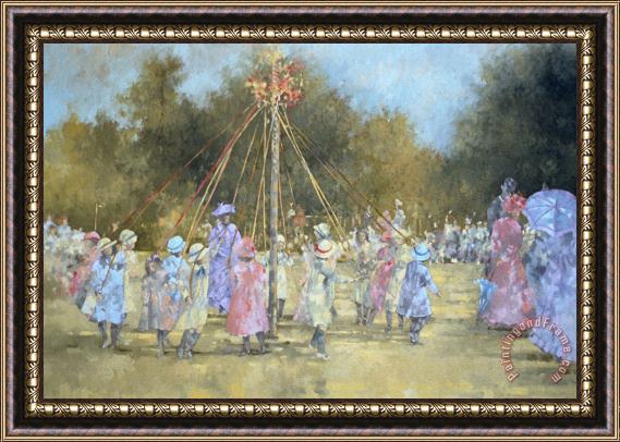 Peter Miller The Maypole Framed Painting