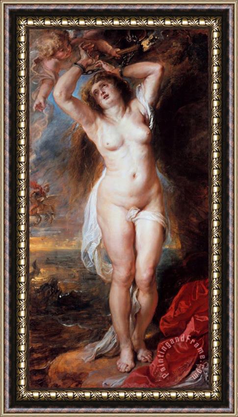 Peter Paul Rubens Andromeda Framed Painting