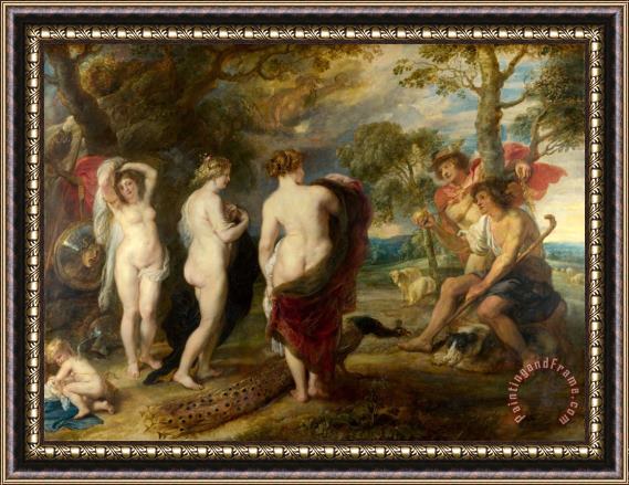 Peter Paul Rubens The Judgement of Paris Framed Print