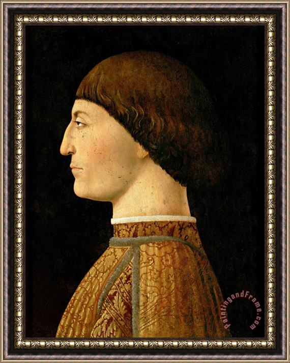 Piero della Francesca Sigismondo Malatesta Framed Painting