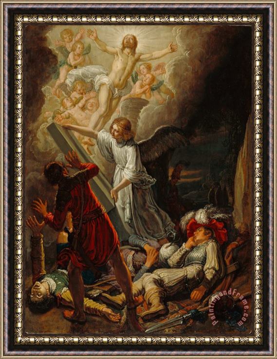 Pieter Lastman The Resurrection Framed Painting