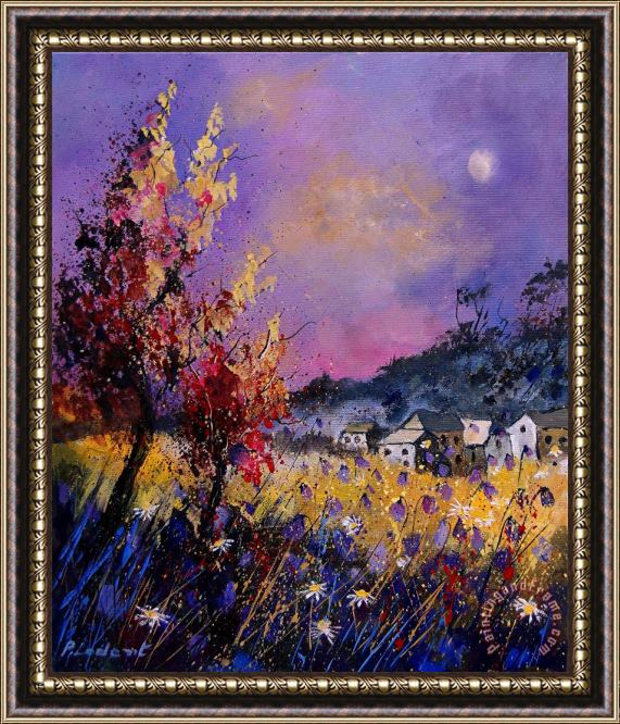Pol Ledent Flowered Landscape 569070 Framed Painting