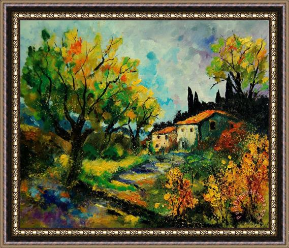 Pol Ledent Provence 670110 Framed Painting
