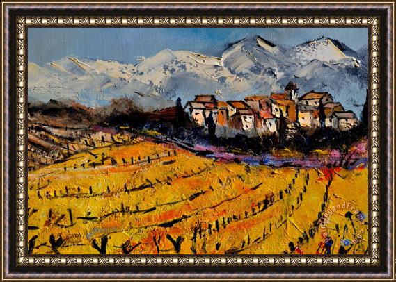 Pol Ledent Provence Framed Painting