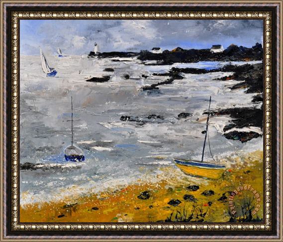 Pol Ledent Seascape 670406 Framed Painting