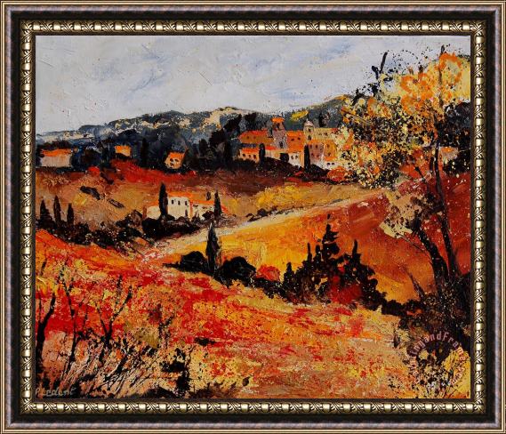 Pol Ledent Tuscany 56n Framed Painting