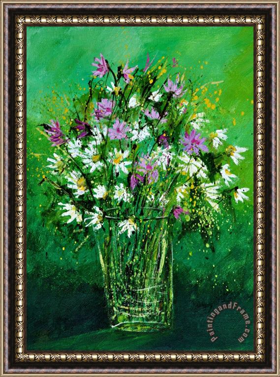 Pol Ledent Wild Flowers 450150 Framed Print