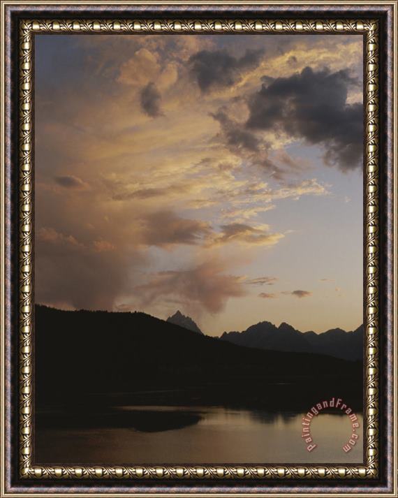Raymond Gehman Oxbow Bend of The Snake River Grand Teton National Park Wyoming Framed Painting