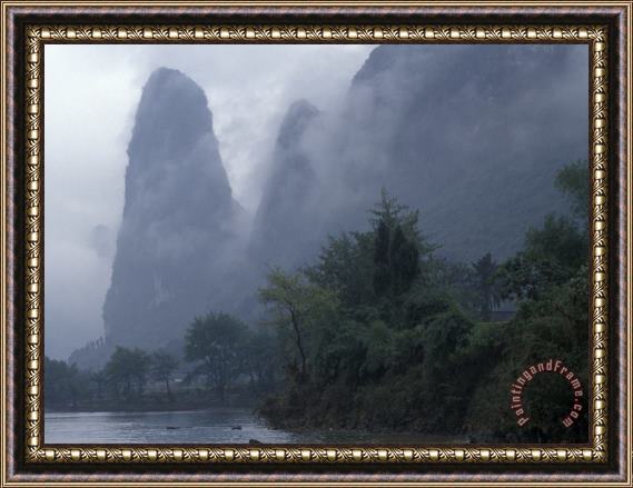 Raymond Gehman The Li River Guilin Guangxi China Framed Print