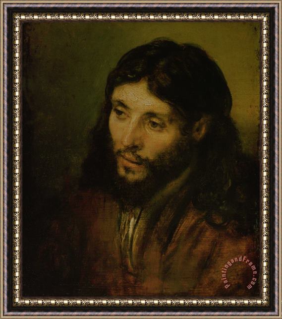 Rembrandt Head of Christ Framed Print