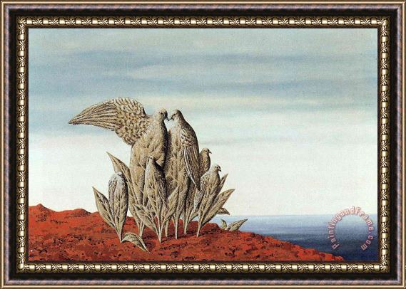 rene magritte Island of Treasures 1942 Framed Painting