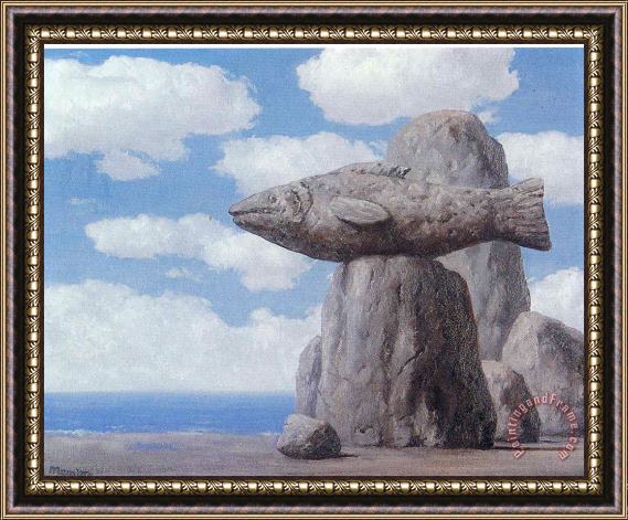 rene magritte The Connivance 1965 Framed Painting