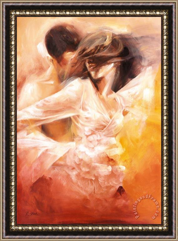 Robert Duval Emotional Dance Framed Print