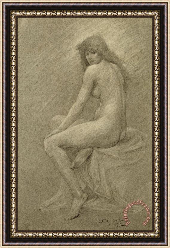 Robert Fowler Study For Lilith Framed Painting