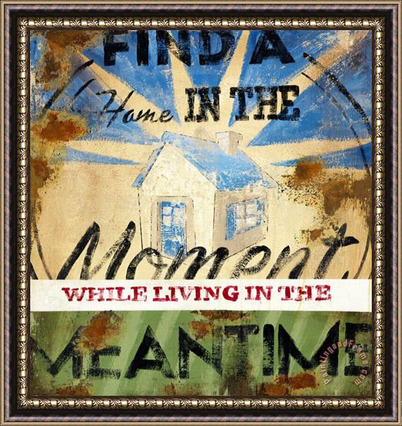 Rodney White In The Meantime Framed Painting