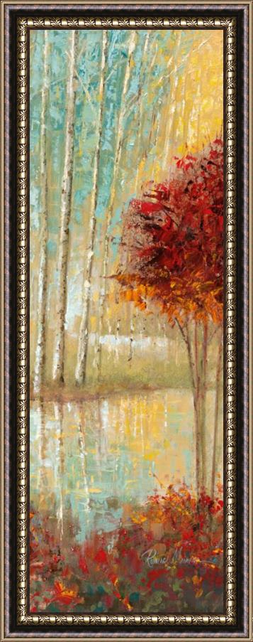 Ruane Manning Emerald Pond II Framed Painting