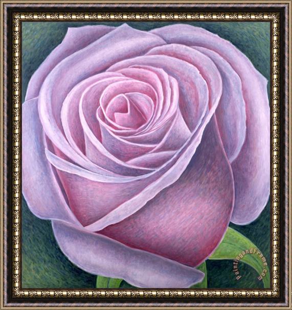 Ruth Addinall Big Rose Framed Painting