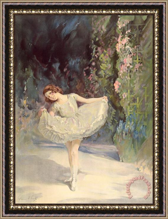 Septimus Edwin Scott Ballet Framed Painting