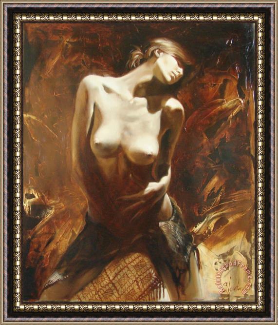 Sergey Ignatenko The incinerating passion Framed Painting